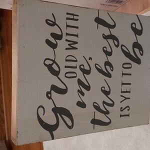 Inspirational Wall Art Decor - Cream and Gray